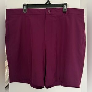 Walter Hagen Men's Performance 11 Golf Shorts Size 42 NWT Beet Purple